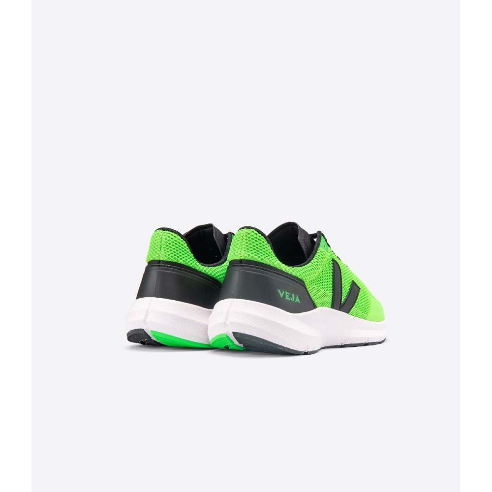 Veja MARLIN V-KNIT Men's Running Shoes Green | CA 142QMA